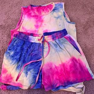 Tie-dye pajama